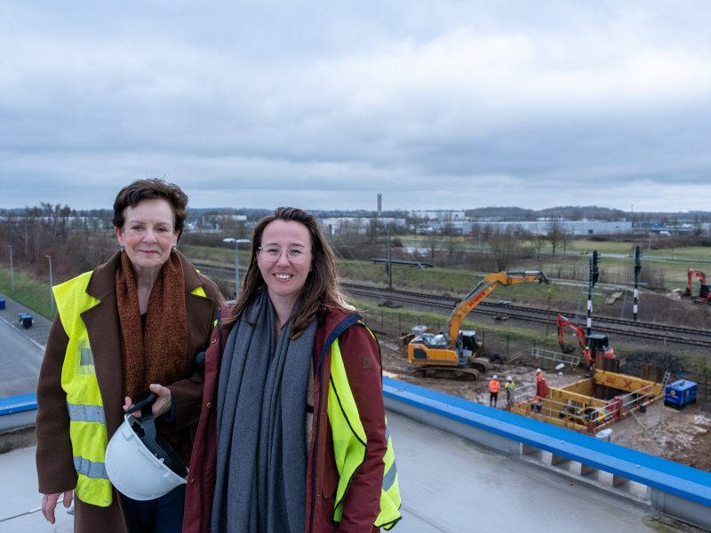 Ria Doedel van Mijnwater en Manon van der Krieken van IKEA